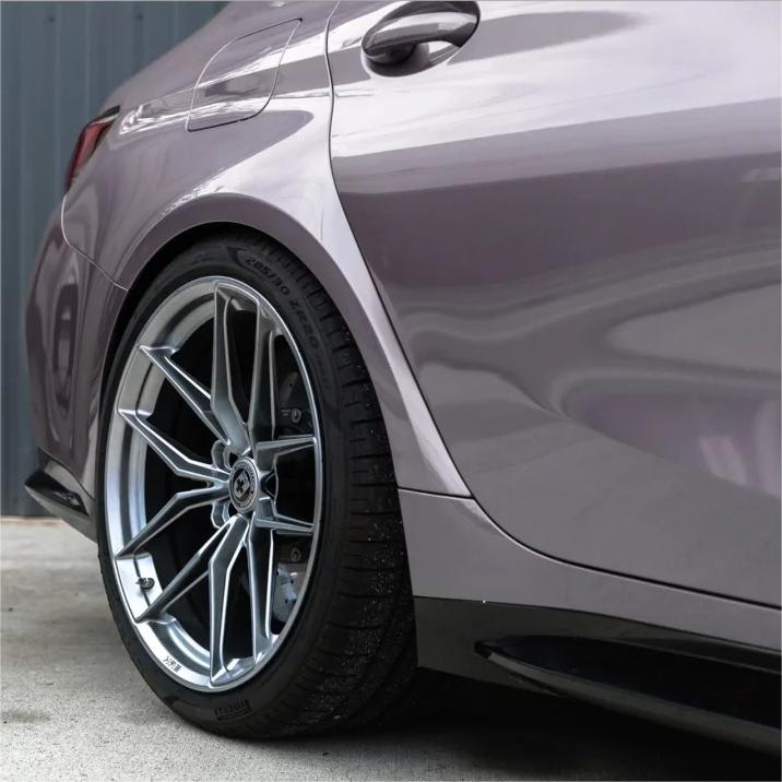 Gloss Crystal Sunshine Purple Car Vinyl Wrap PET