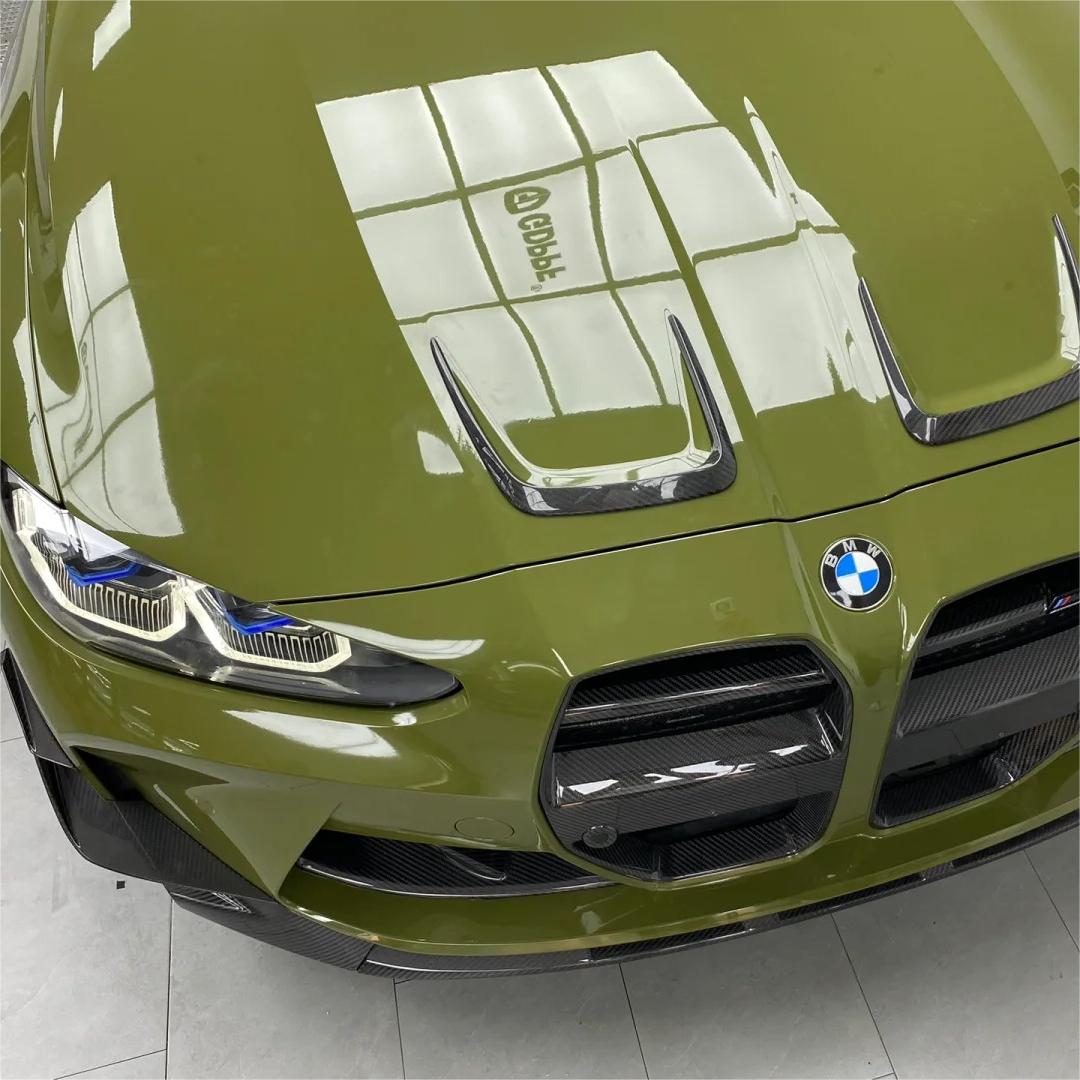 Gloss Crystal Fir Green Car Vinyl Wrap