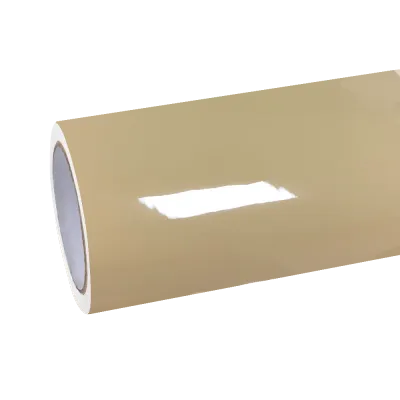Gloss Sunbath Yellow Car Vinyl Wrap 01