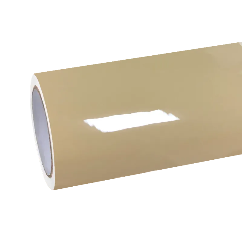 Gloss Sunbath Yellow Car Vinyl Wrap