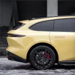 Gloss Sunbath Yellow Car Vinyl Wrap