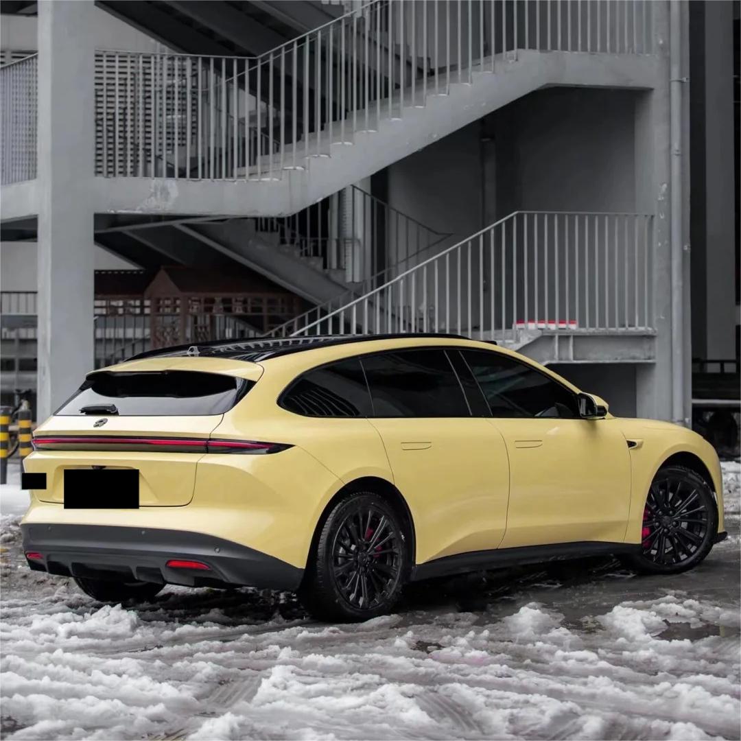 Gloss Sunbath Yellow Car Vinyl Wrap