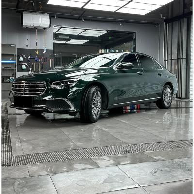 Gloss Metallic Blackish Green Car Vinyl Wrap 02
