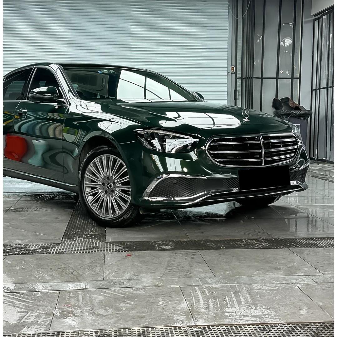Gloss Metallic Blackish Green Car Vinyl Wrap