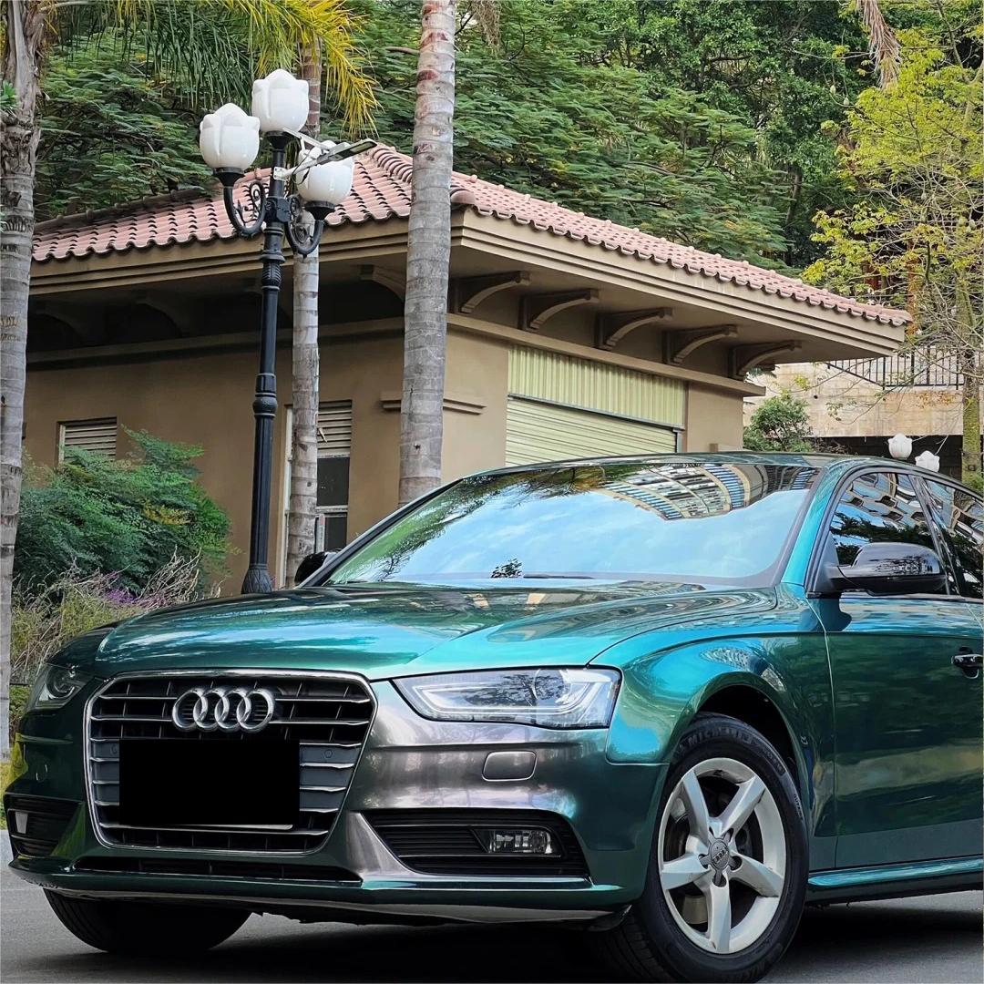 Gloss Metallic Celadon Green Car Vinyl Wrap