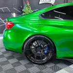 Gloss Metallic Diamond Lizard Green Car Vinyl Wrap