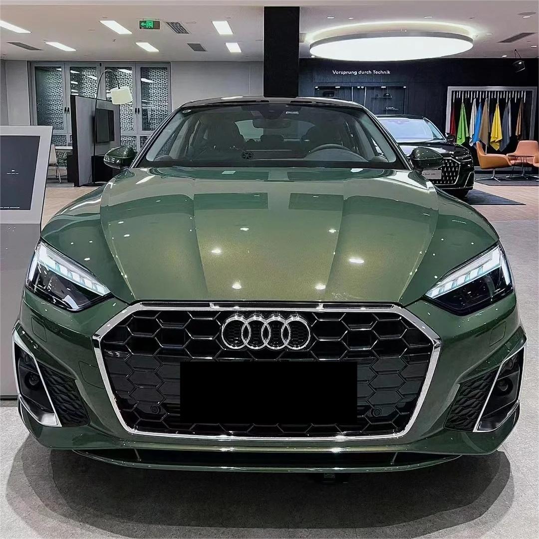 Gloss Metallic Olive Green Car Vinyl Wrap PET