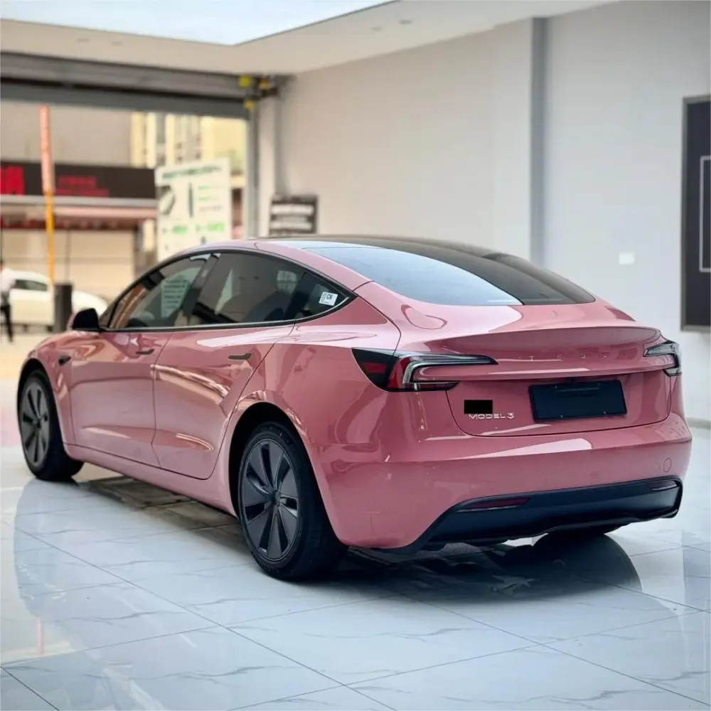 Gloss Morganite Red Car Vinyl Wrap