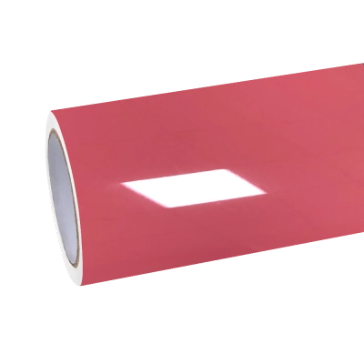 Gloss Morganite Red Car Vinyl Wrap PET 01