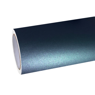 Matte Diamond Aurora Green Car Vinyl Wrap 01