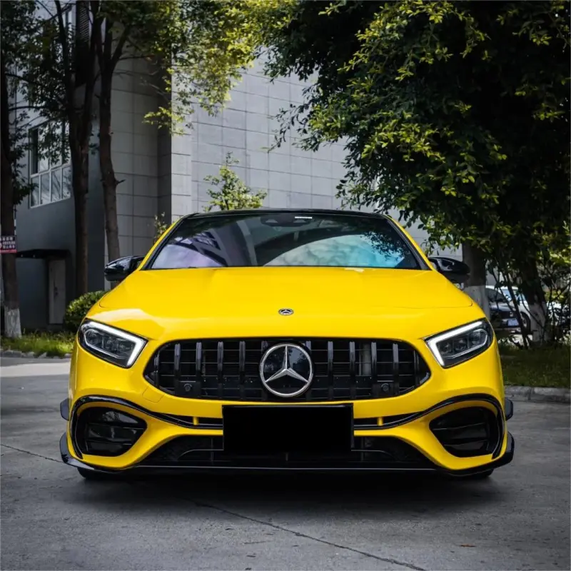Gloss Light Sunflower Yellow Car Vinyl Wrap Sale