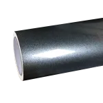 Gloss Metallic Mist Grey Car Vinyl Wrap