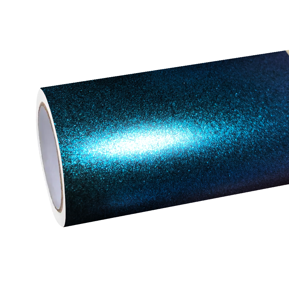 Matte Metallic Chameleon Diamond Purple Blue Car Vinyl Wrap