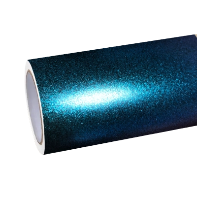 Matte Metallic Chameleon Diamond Purple Blue Car Vinyl Wrap 01