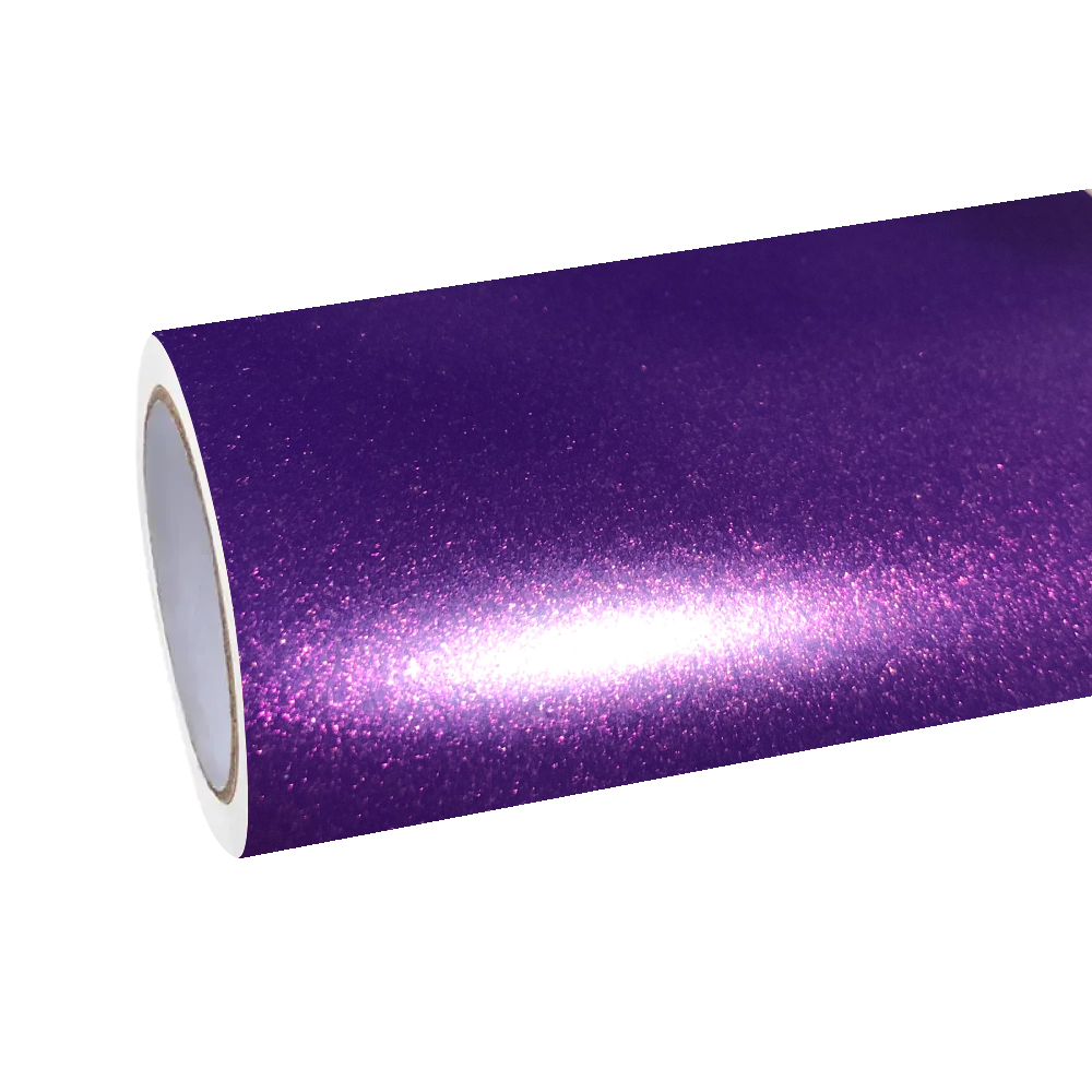 Matte Metallic Diamond Purple Gold Car Vinyl Wrap