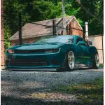 Gloss Hell Green Car Vinyl Wrap PET