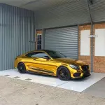 Gloss Mirror Chrome Gold Car Vinyl Wrap 
