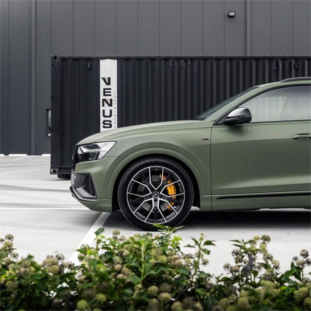 Matte Satin Ceramics Military Green Car Vinyl Wrap