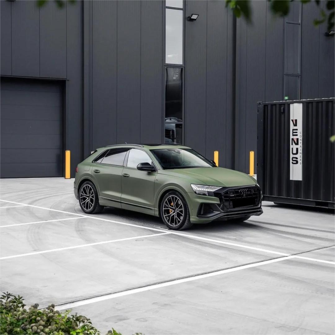 Matte Satin Ceramics Military Green Car Vinyl Wrap