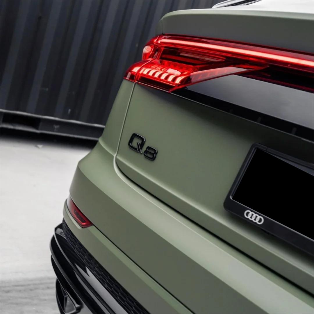 Matte Satin Ceramics Military Green Car Vinyl Wrap