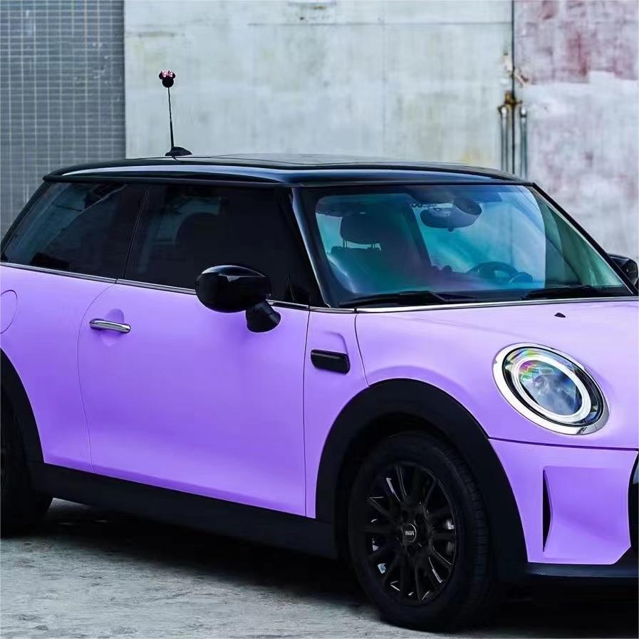 Matte Lavender Purple Vinyl Wrap | Lavender Purple Car Wraps - ALUKOVINYL