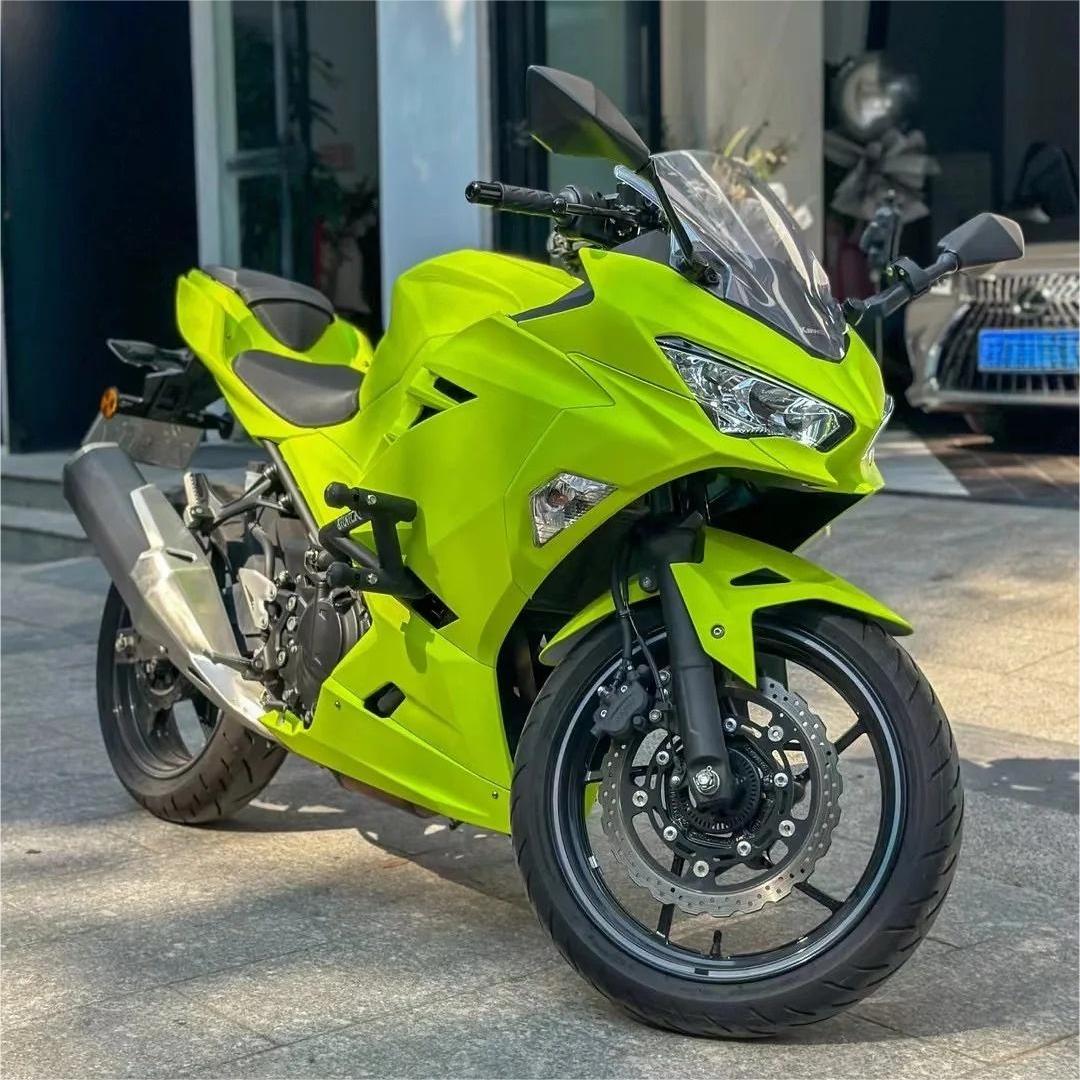 Matte Ultimate Flat Fluorescent Yellow Car Vinyl Wrap PET