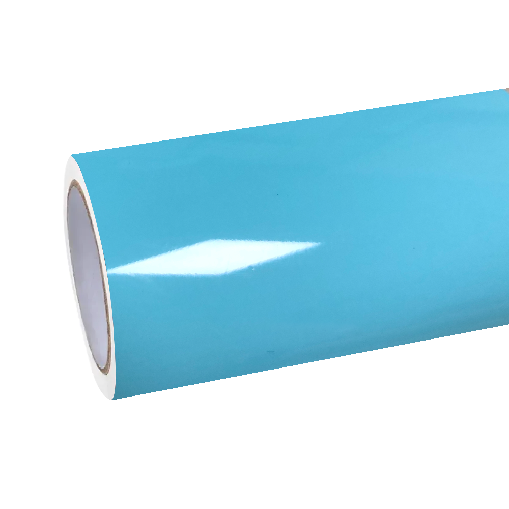 Gloss Tanager Blue Car Vinyl Wrap Audi PET