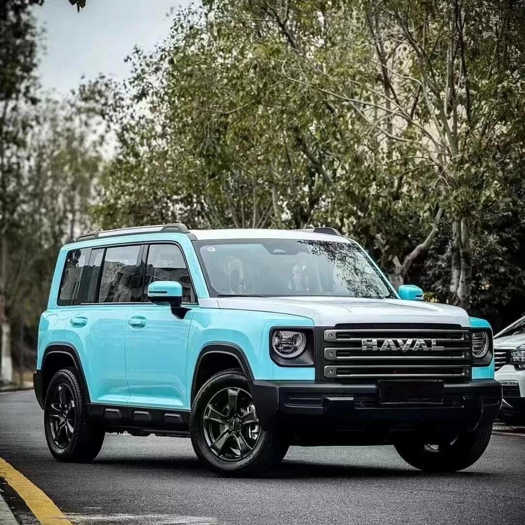 Gloss Tanager Blue Car Vinyl Wrap Audi PET