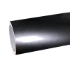 Gloss Metallic Steel Grey Car Vinyl Wrap PET