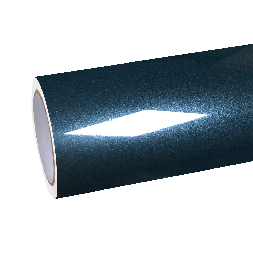 Cerulean Green Car Wrap