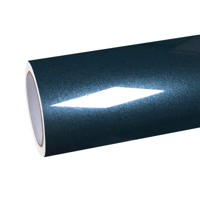 Gloss Metallic Cerulean Green Car Vinyl Wrap BMW 01