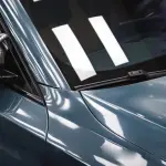 Cerulean Green Car Wrap
