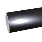 Gloss Metallic Destroyer Grey Car Vinyl Wrap PET