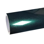 Gloss Metallic Royal Green Car Vinyl Wrap