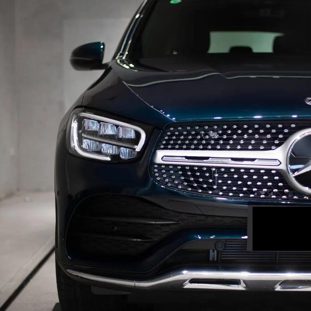 Gloss Metallic Turquoise Green Car Vinyl Wrap Benz PET