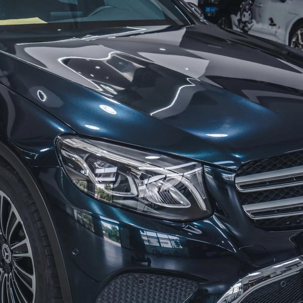 Turquoise Green Car Wrap