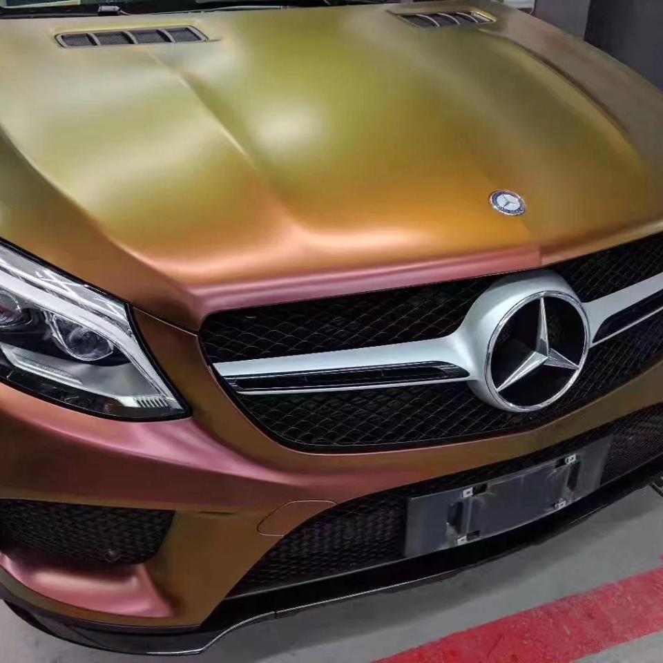 matte Chameleon Gold Red