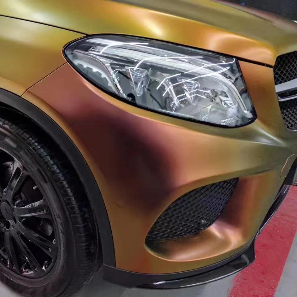 matte Chameleon Gold Red