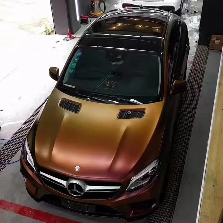matte Chameleon Gold Red