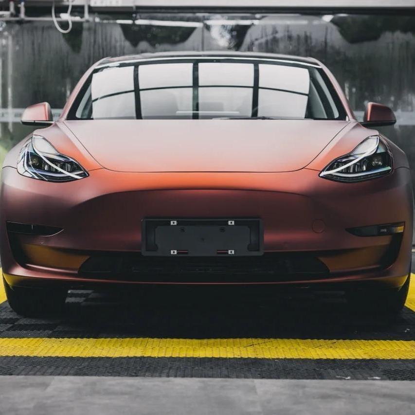 Matte Wine Red Vinyl Wrap