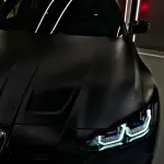 Best Ultra Matte Black Car Vinyl Wrap Tesla Model BMW