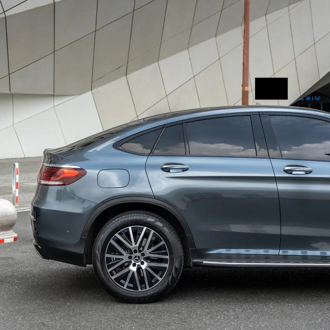 Gloss Cadet Grey Car Wrap