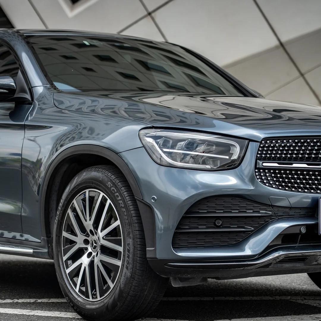 Gloss Cadet Grey Car Wrap