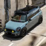Gloss Yugali Blue Car Vinyl Wrap PET