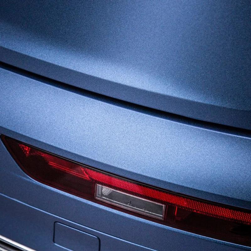 Matte Storm Blue Car Wrap