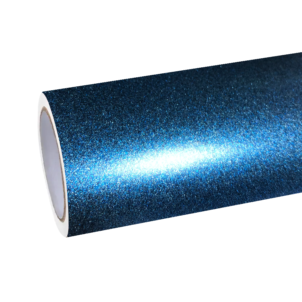 Matte Storm Blue Car Wrap