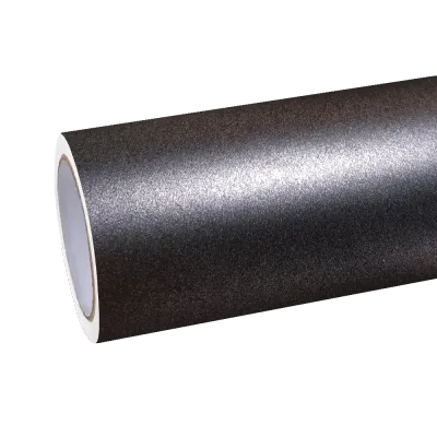Matte Satin Dark Grey Car Vinyl Wrap 01