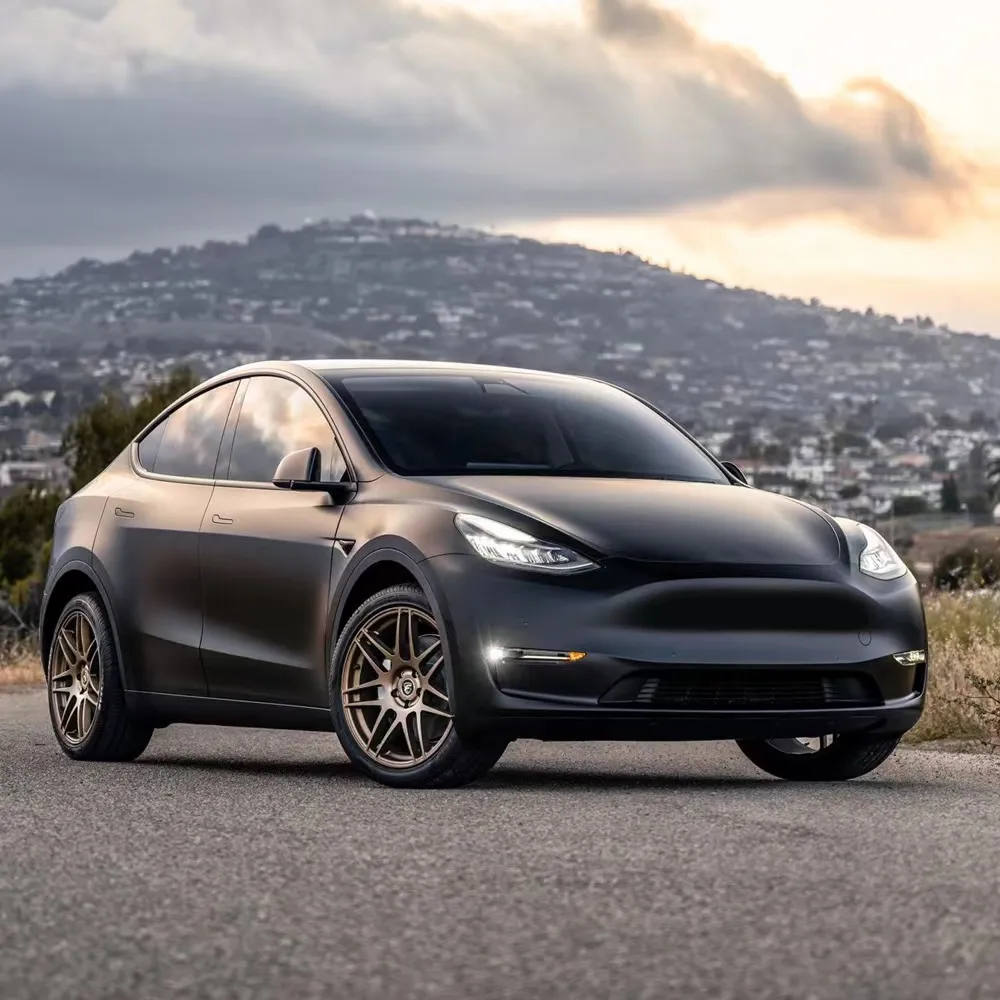 Ultra Matte Black Car Vinyl Wrap