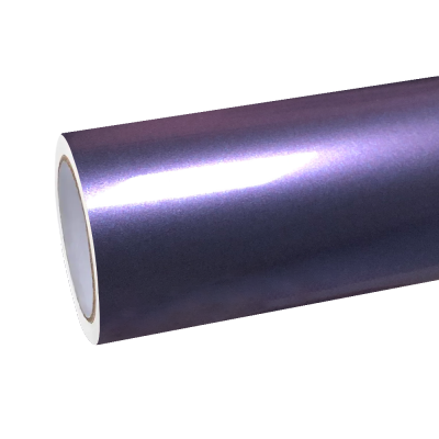 Gloss Crystal Rosemary Purple Car Vinyl Wrap PET 01