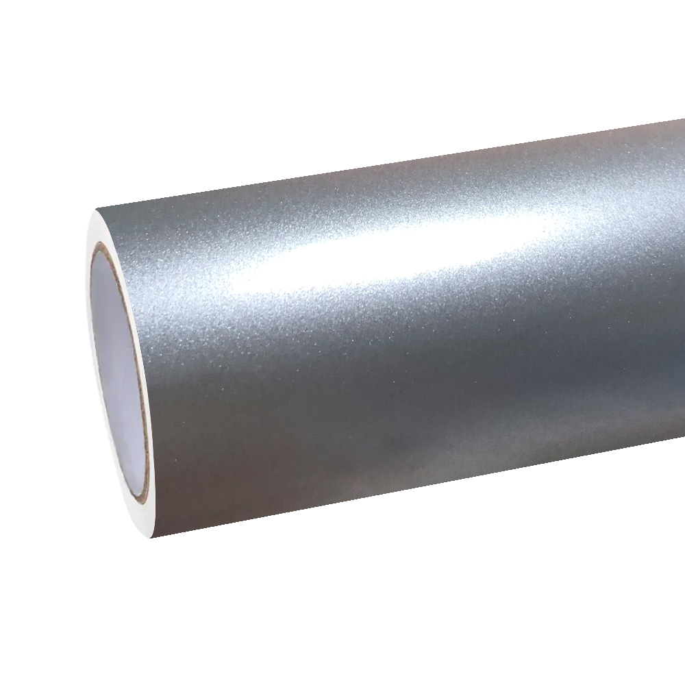 Gloss Dolomite Grey Car Vinyl Wrap Porsche